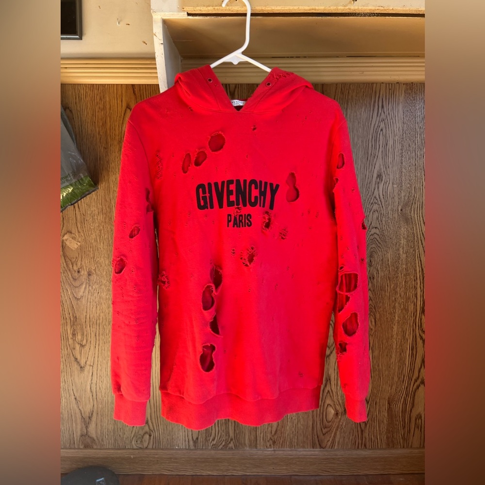 Givenchy distressed Hoodie